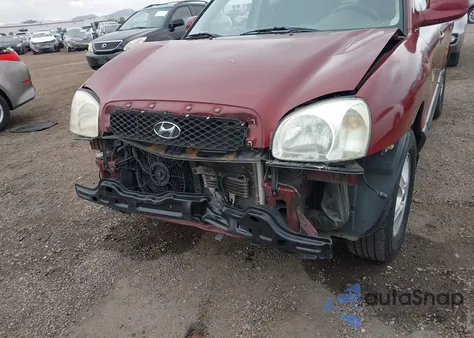2001 Hyundai Santa Fe 2.7L V6 Gls/2.7L V6 Lx из США, поврежденный, VIN KM8SC83D31U009181